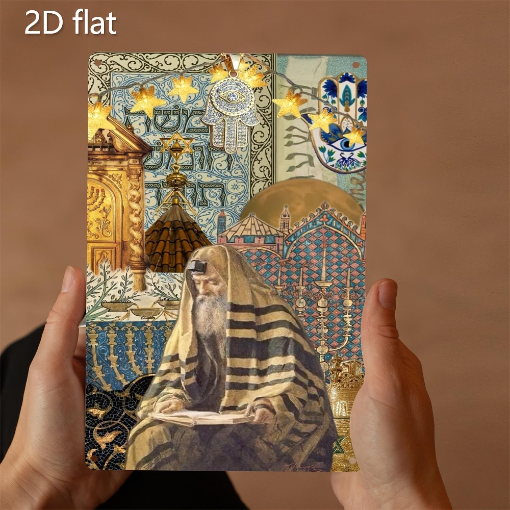 Art & Craft Paper For Kids - CIFBUY Seni Dinding Aluminium Vintage Gambar