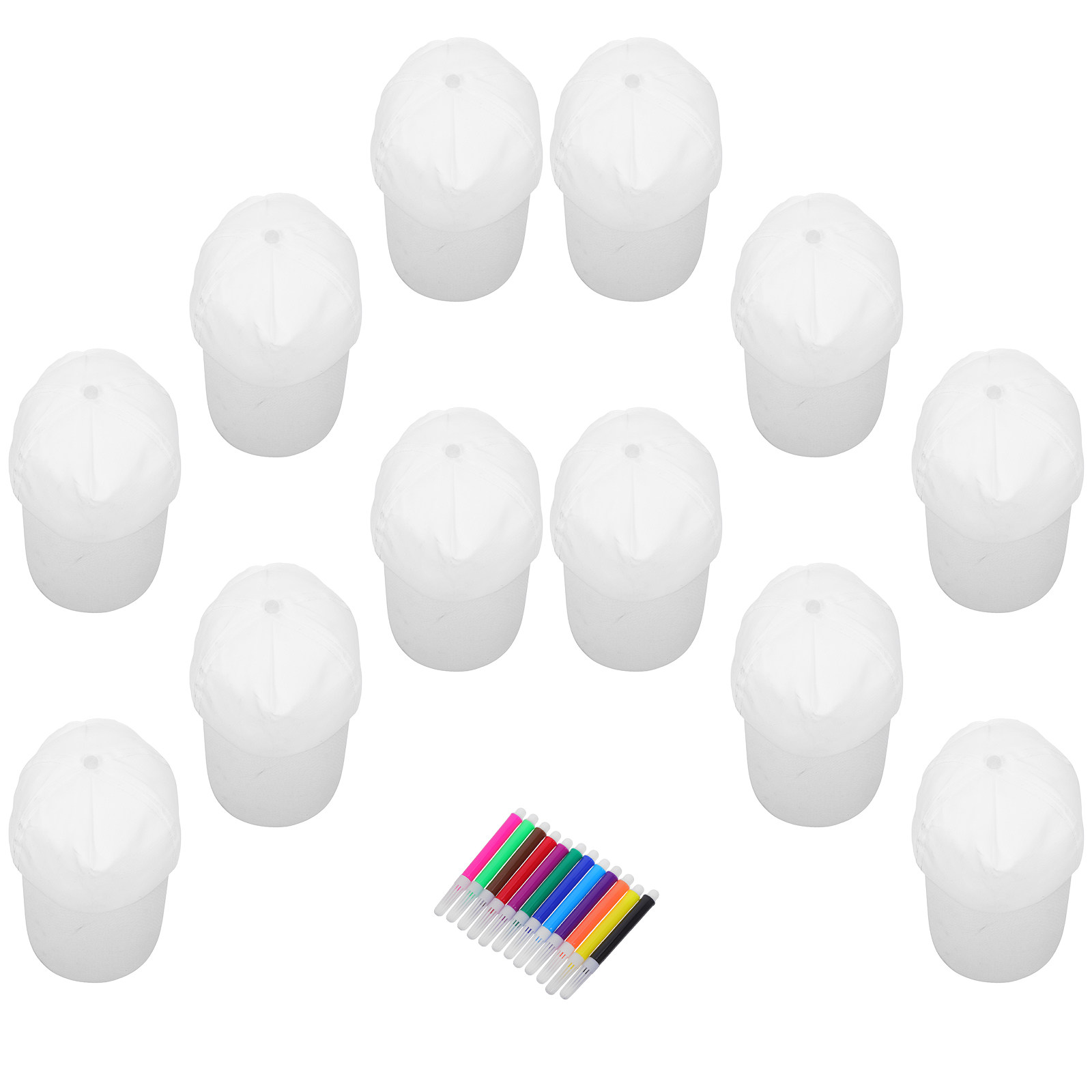 Art Craft Kit - 1 Set Topi Baseball Anak, Topi