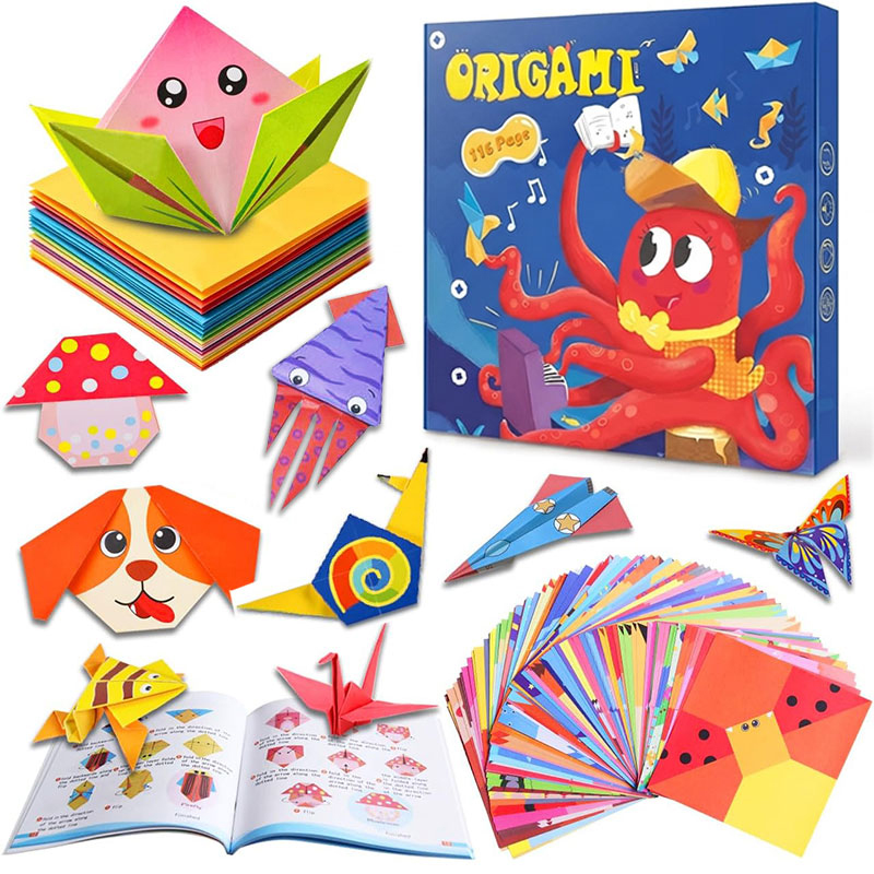 Art Craft With Paper - Kit Kerajinan Kertas Origami Buku Panduan
