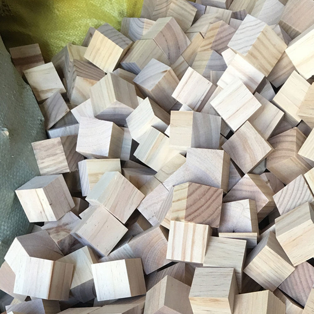 Art And Craft For Nursery - 15 buah, bahan kayu alami, untuk
