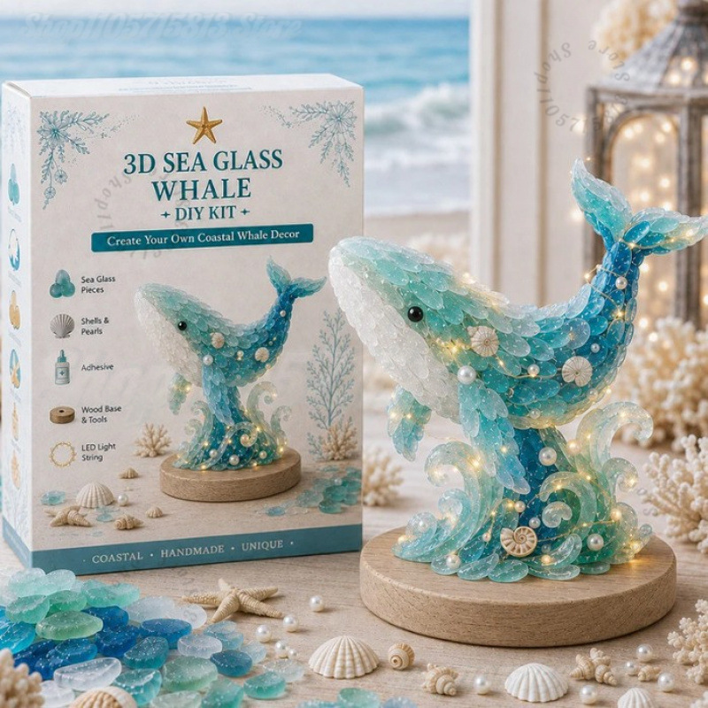 Paket Kerajinan Kaca Laut DIY  - Art Craft Kit ulasan dan harga